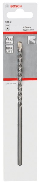 Brocas para hormigón CYL-3