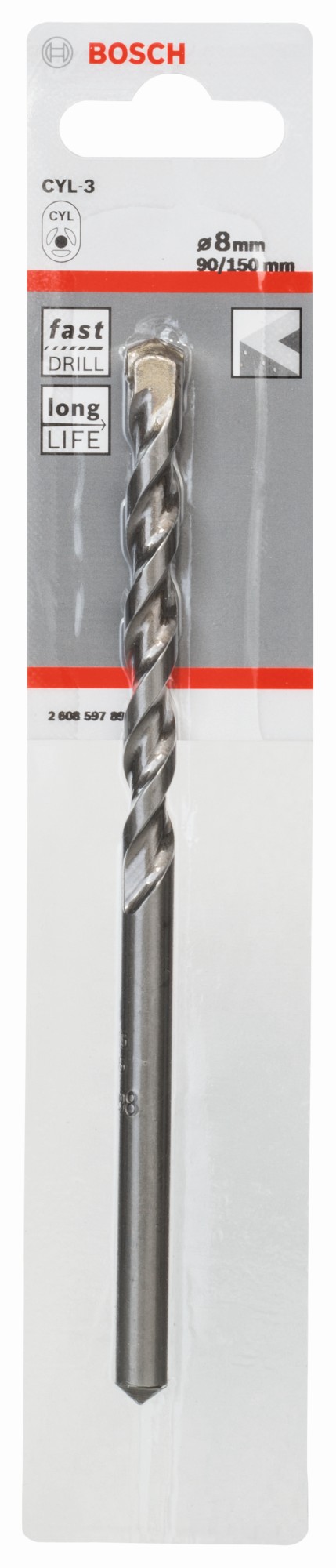 Brocas para hormigón CYL-3