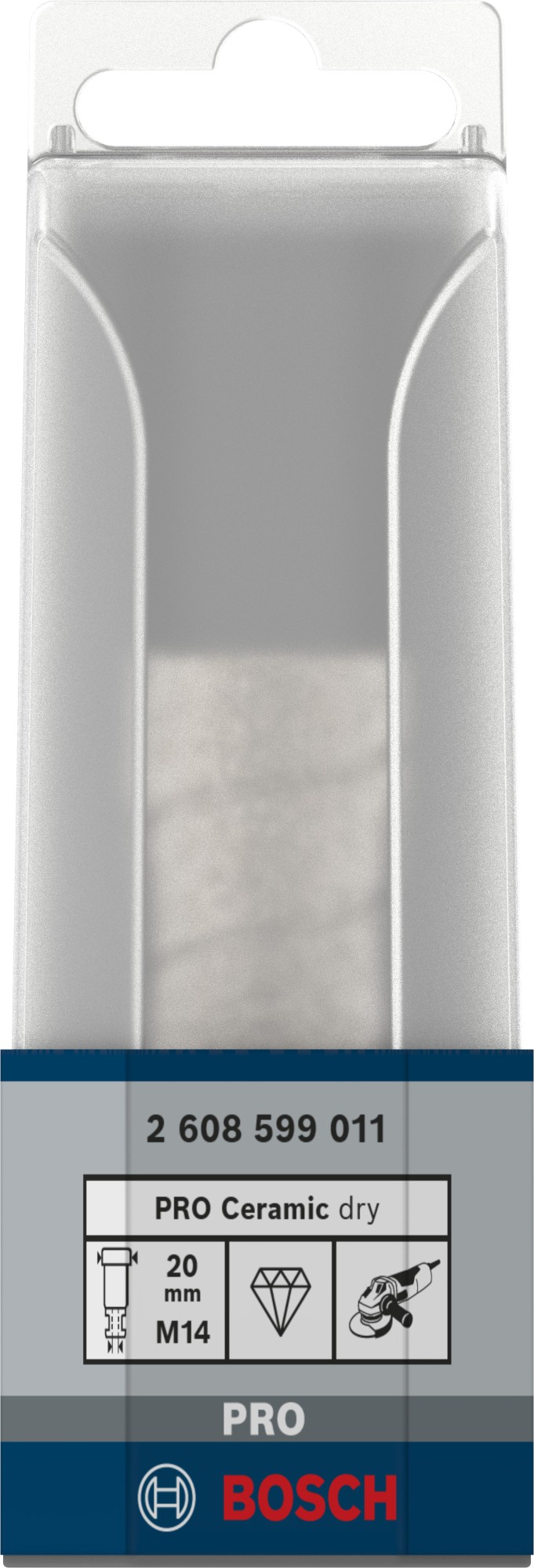 Broca fresadora PRO Ceramic dry, 20 x 35 mm, M14