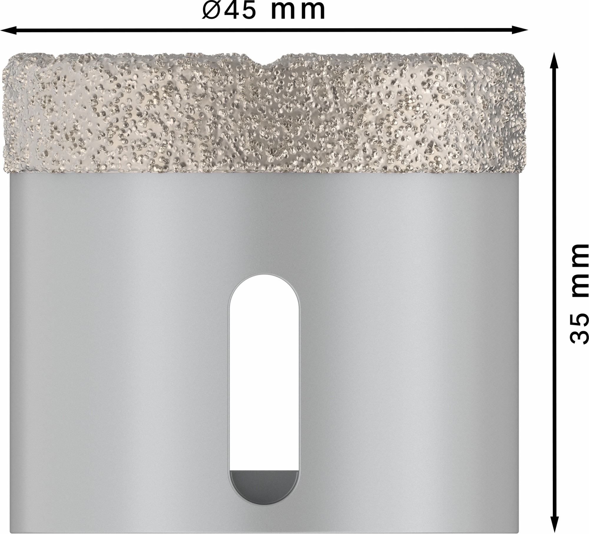 Corona en seco PRO Ceramic dry, 45 x 35 mm, X-Lock