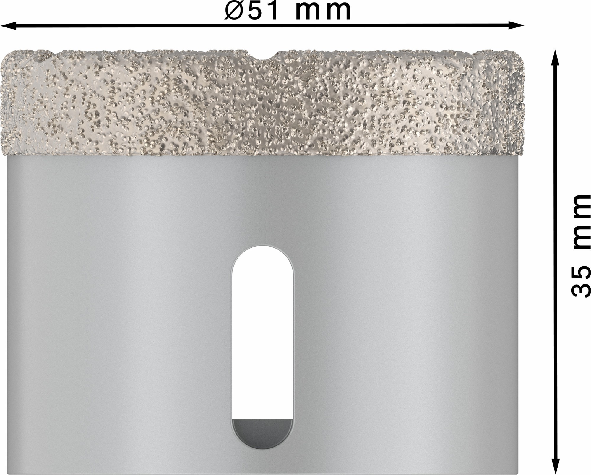 Corona en seco PRO Ceramic dry, 51 x 35 mm, X-Lock