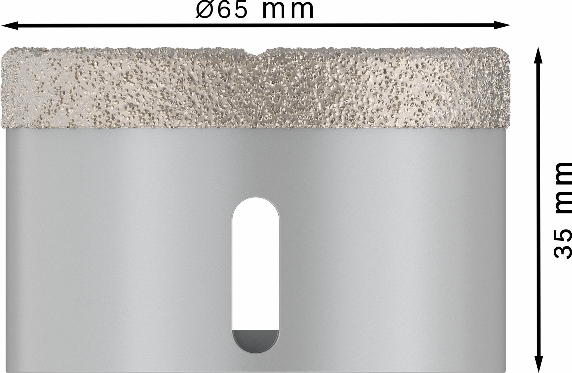 Corona en seco PRO Ceramic dry, 65 x 35 mm, X-Lock