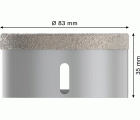 Corona en seco PRO Ceramic dry, 83 x 35 mm, X-Lock