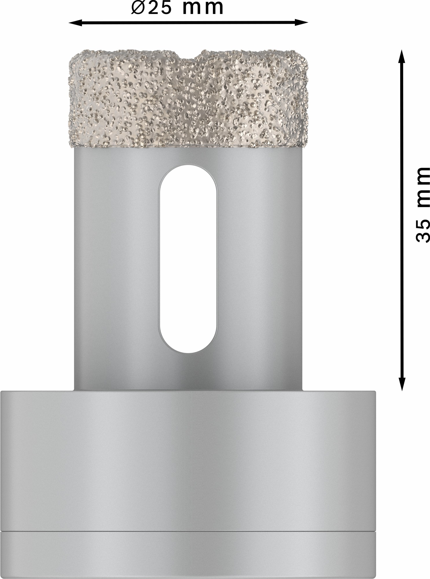 Corona en seco PRO Ceramic dry, 25 x 35 mm, X-Lock