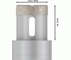 PRO Ceramic dry Core Cutter, 32 x 35 mm, X-Lock