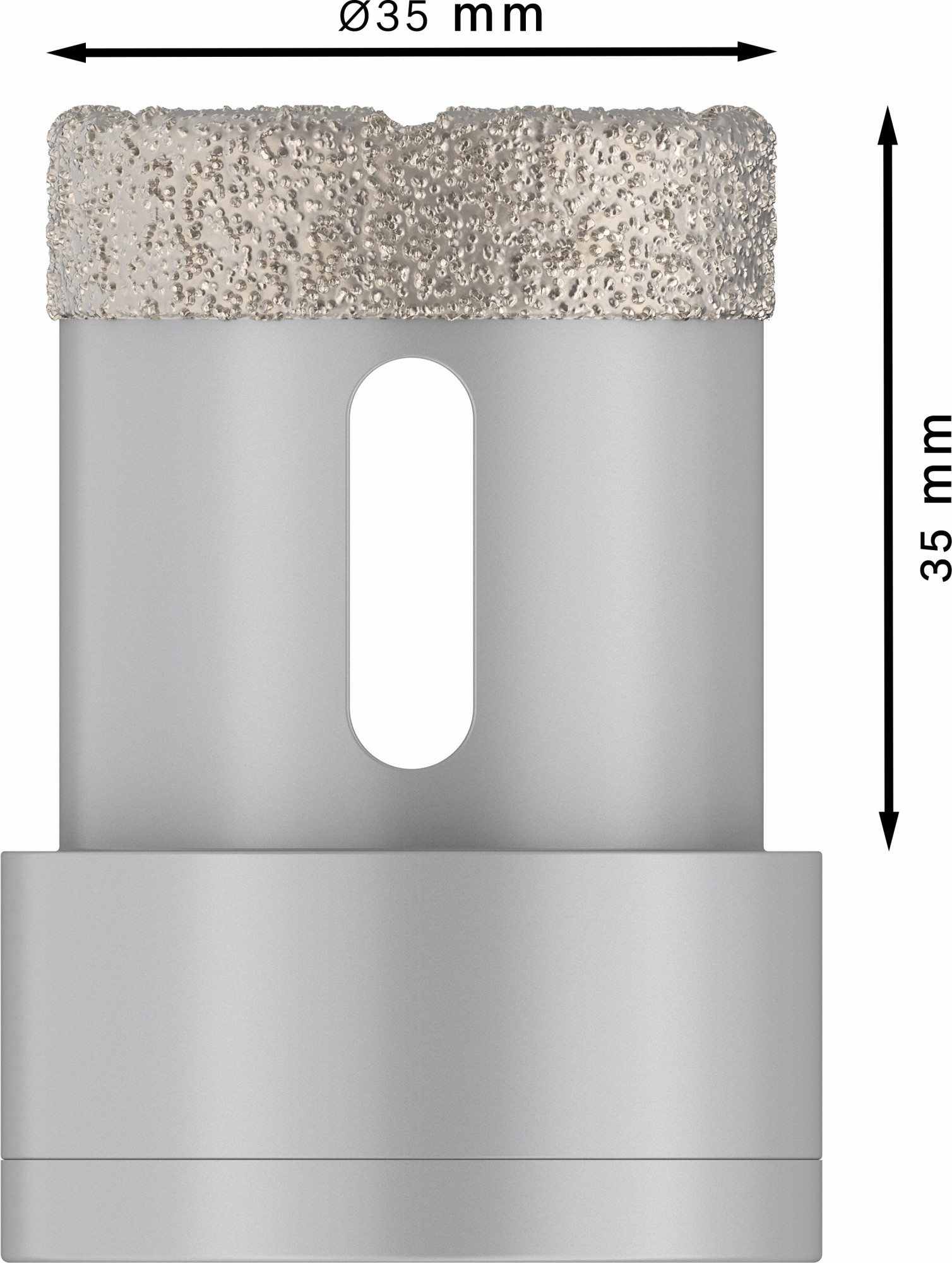 Corona en seco PRO Ceramic dry, 35 x 35 mm, X-Lock