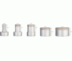 PRO Ceramic dry X-Lock Core Cutter Set, 68 x 33, 51 x 33, 35 x 33, 25 x 33, 20 x 33 mm, 5 pcs