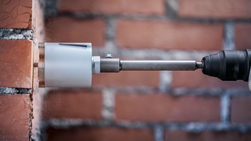 PRO Socket Core Cutter dry, 82 x 60 mm, rosca M16