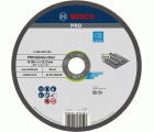 Disco de corte abrasivo PRO Stainless Steel de larga vida útil para amoladoras grandes, diámetro interior de 22,23 mm