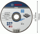 Disco de corte abrasivo PRO Metal, 150 x 2,5 x 22,23 mm, oSa