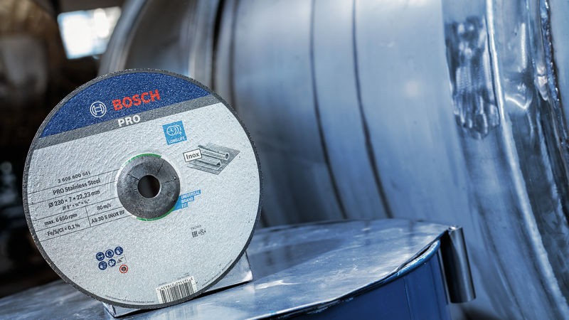 Disco de desbaste PRO Stainless Steel, 180 x 6 x 22,23 mm