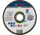 Disco de corte abrasivo PRO Stainless Steel and Metal, 125 x 1 x 22,23 mm, recto