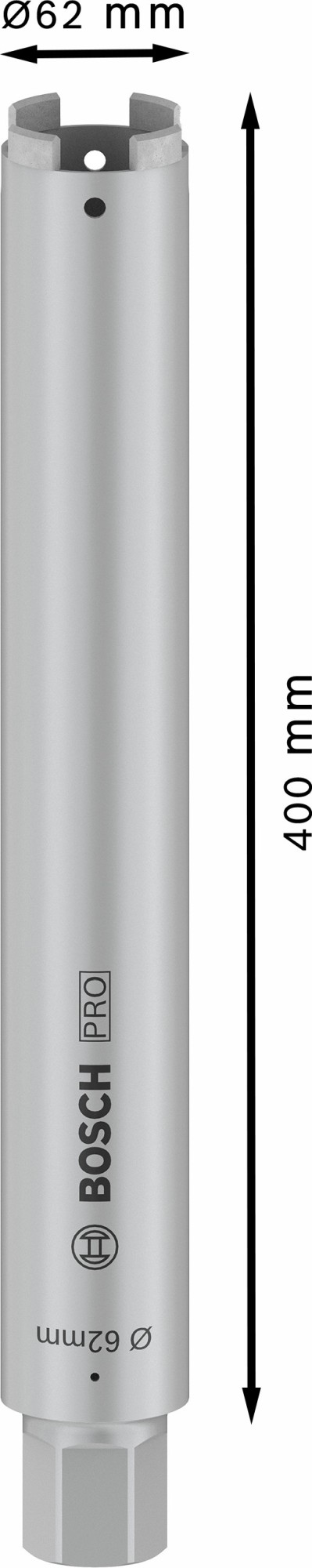 PRO Core Cutter dry, 62 x 400 mm, 1 1/4" UNC