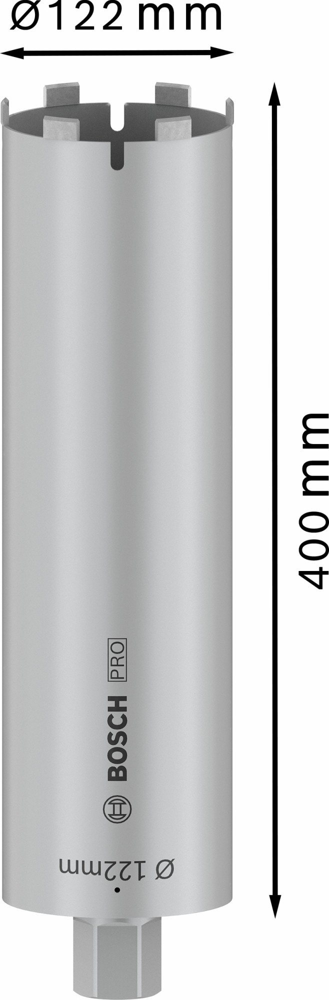 PRO Core Cutter dry, 122 x 400 mm, 1 1/4" UNC