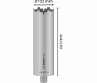 PRO Core Cutter dry, 132 x 400 mm, 1 1/4" UNC