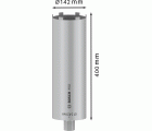 PRO Core Cutter dry, 142 x 400 mm, 1 1/4" UNC