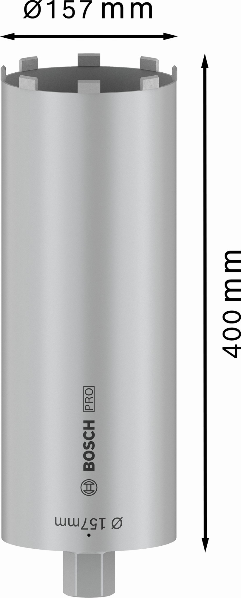 PRO Core Cutter dry, 157 x 400 mm, 1 1/4" UNC