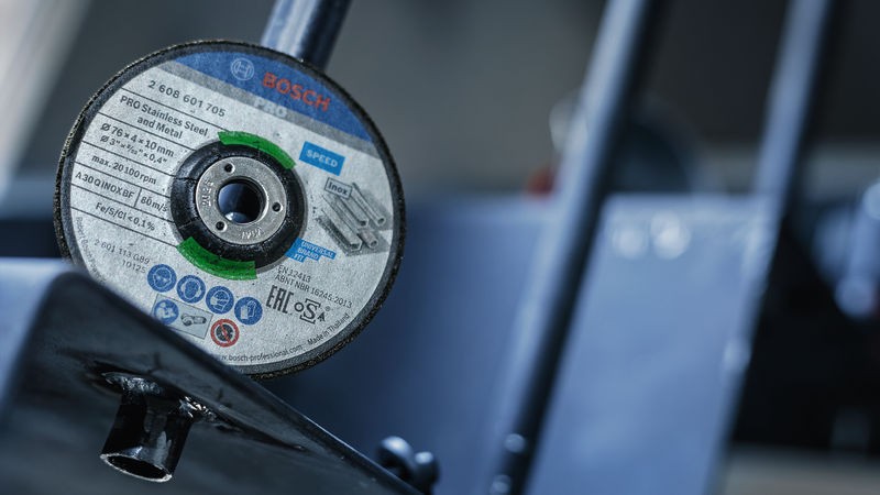 Disco de desbaste PRO Stainless Steel and Metal, 76 x 4 x 10 mm