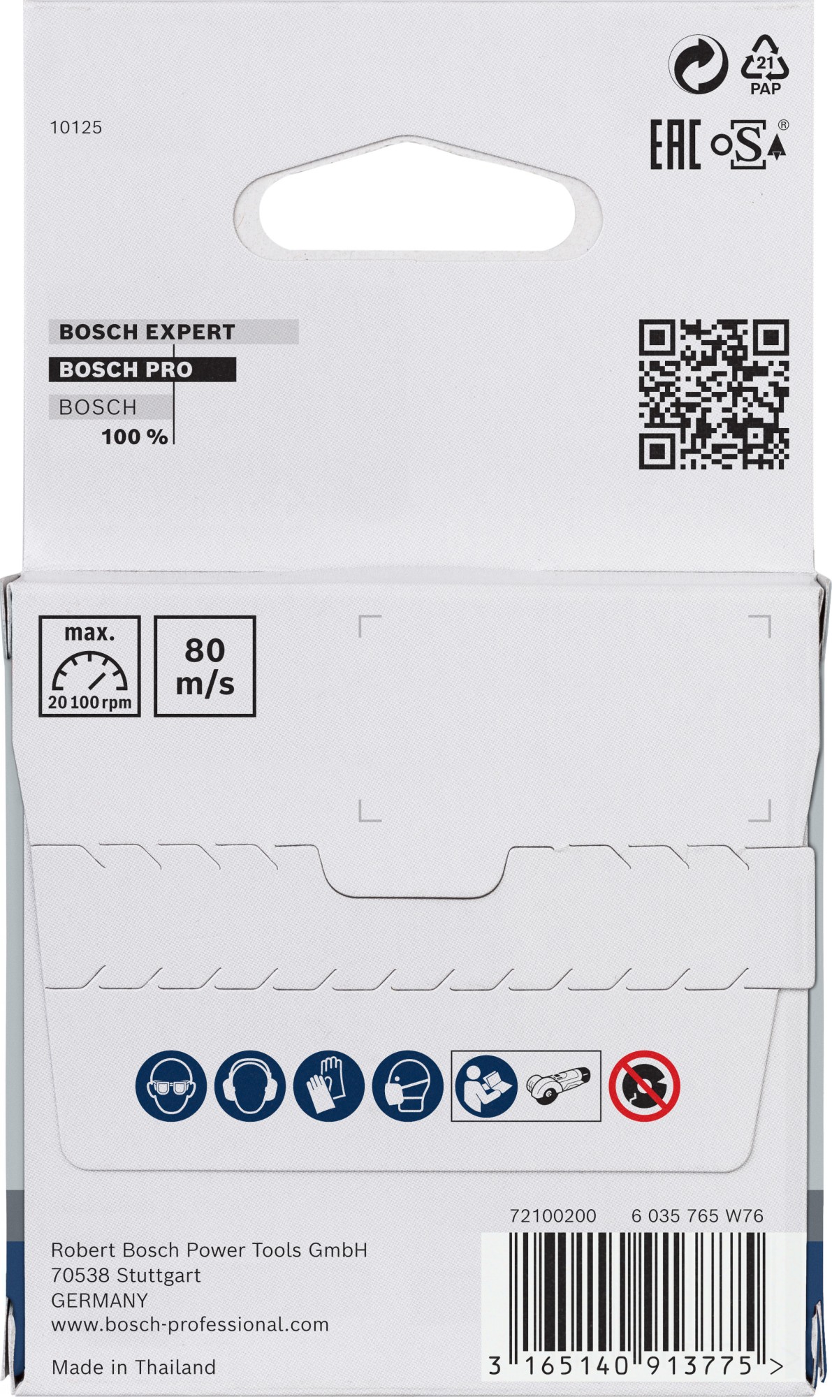 Disco de desbaste PRO Stainless Steel and Metal, 76 x 4 x 10 mm