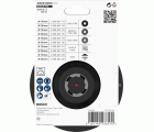 PRO Backing Pad X-Lock, 115 mm, con fijación de gancho y bucle