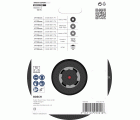 PRO Backing Pad X-Lock, 125 mm, con fijación de gancho y bucle