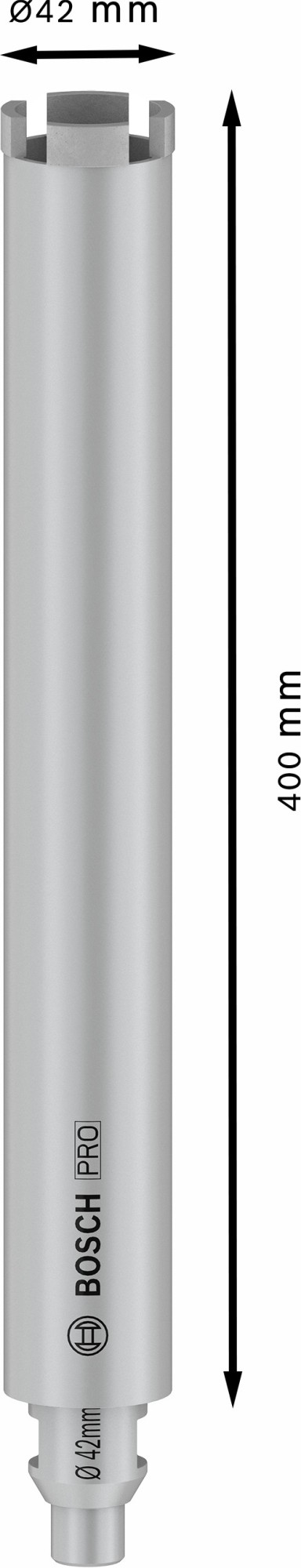 PRO Core Cutter wet, 42 x 400 mm, G 1/2"