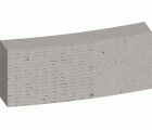 Segmentos para PRO Core Cutter wet, 250 mm, 1 1/4" UNC