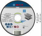 Disco de corte abrasivo PRO Stainless Steel and Metal, 125 x 1,6 x 22,23 mm, recto