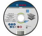 Disco de corte abrasivo PRO Stainless Steel and Metal, 125 x 1,6 x 22,23 mm, recto