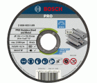 Disco de corte abrasivo PRO Stainless Steel and Metal, 115 x 1 x 22,23 mm, recto, 10 unidades
