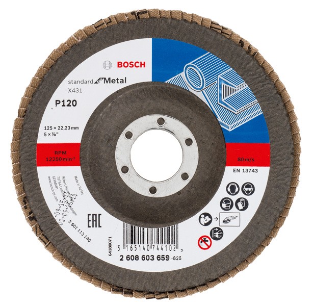 Disco de láminas X431, Standard for Metal