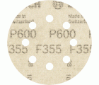 Disco de lija PRO F355, 115 mm, G600, 5 unidades