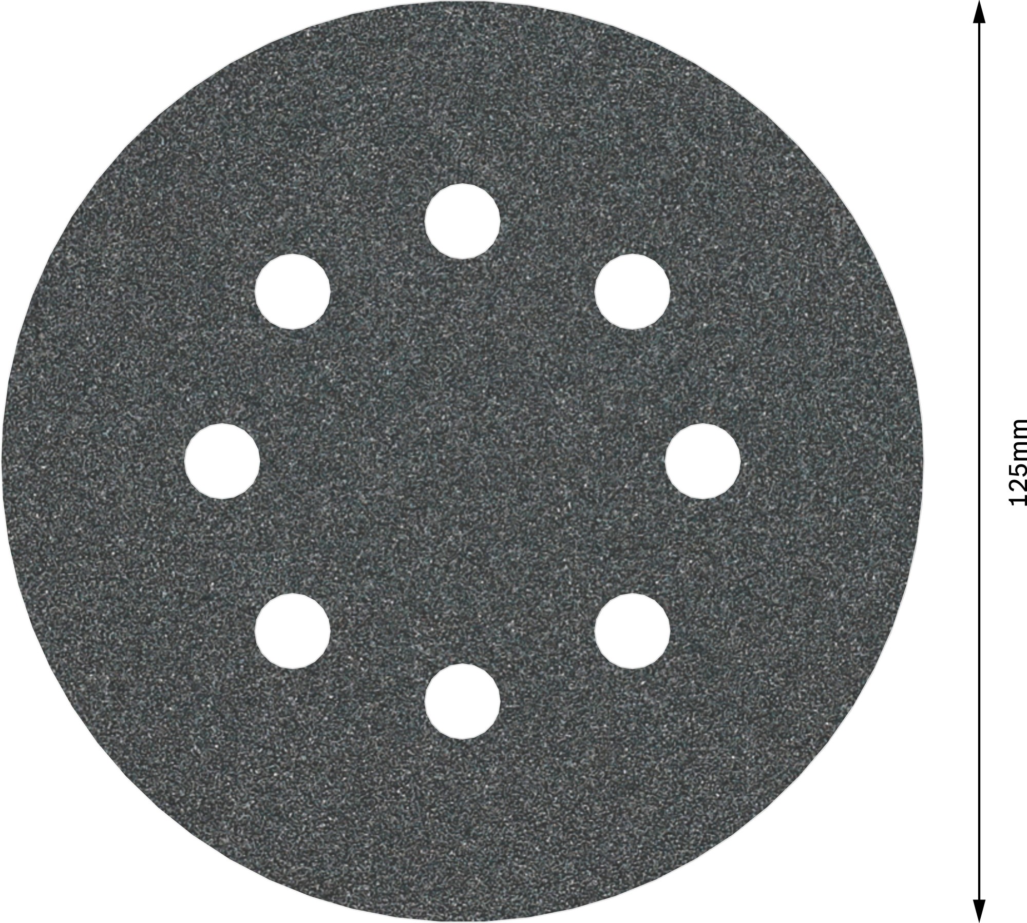 Disco de lija PRO F355, 125 mm, G100, 5 unidades