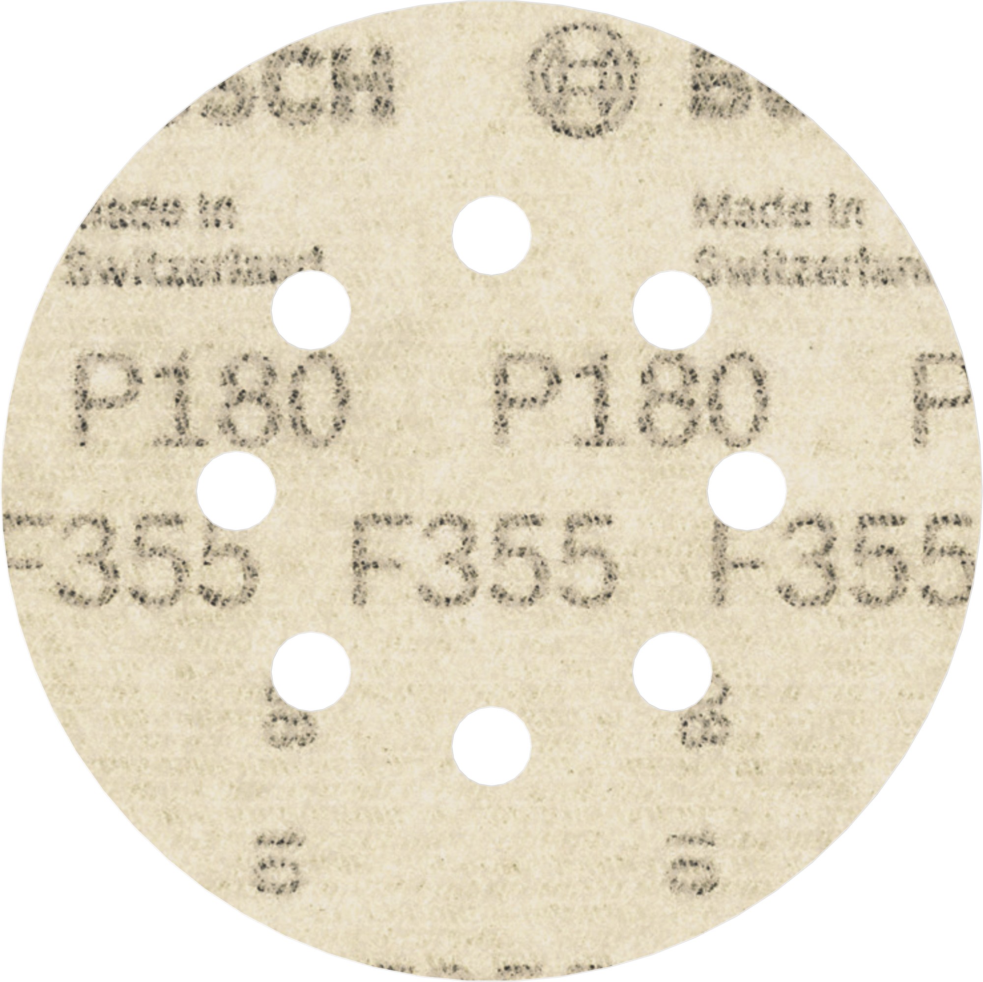 Disco de lija PRO F355, 125 mm, G180, 5 unidades