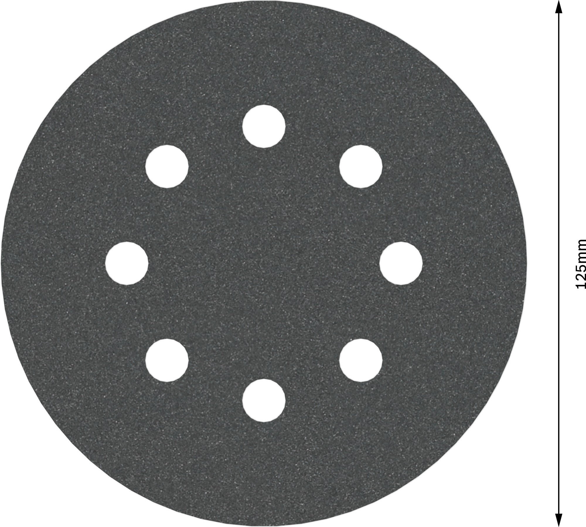 Disco de lija PRO F355, 125 mm, G240, 5 unidades