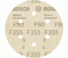 Disco de lija PRO F355, 150 mm, G80, 5 unidades