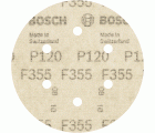 Disco de lija PRO F355, 150 mm, G120, 5 unidades