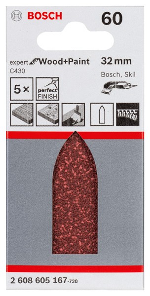 Hoja de lija C430, paquete de 5 uds.