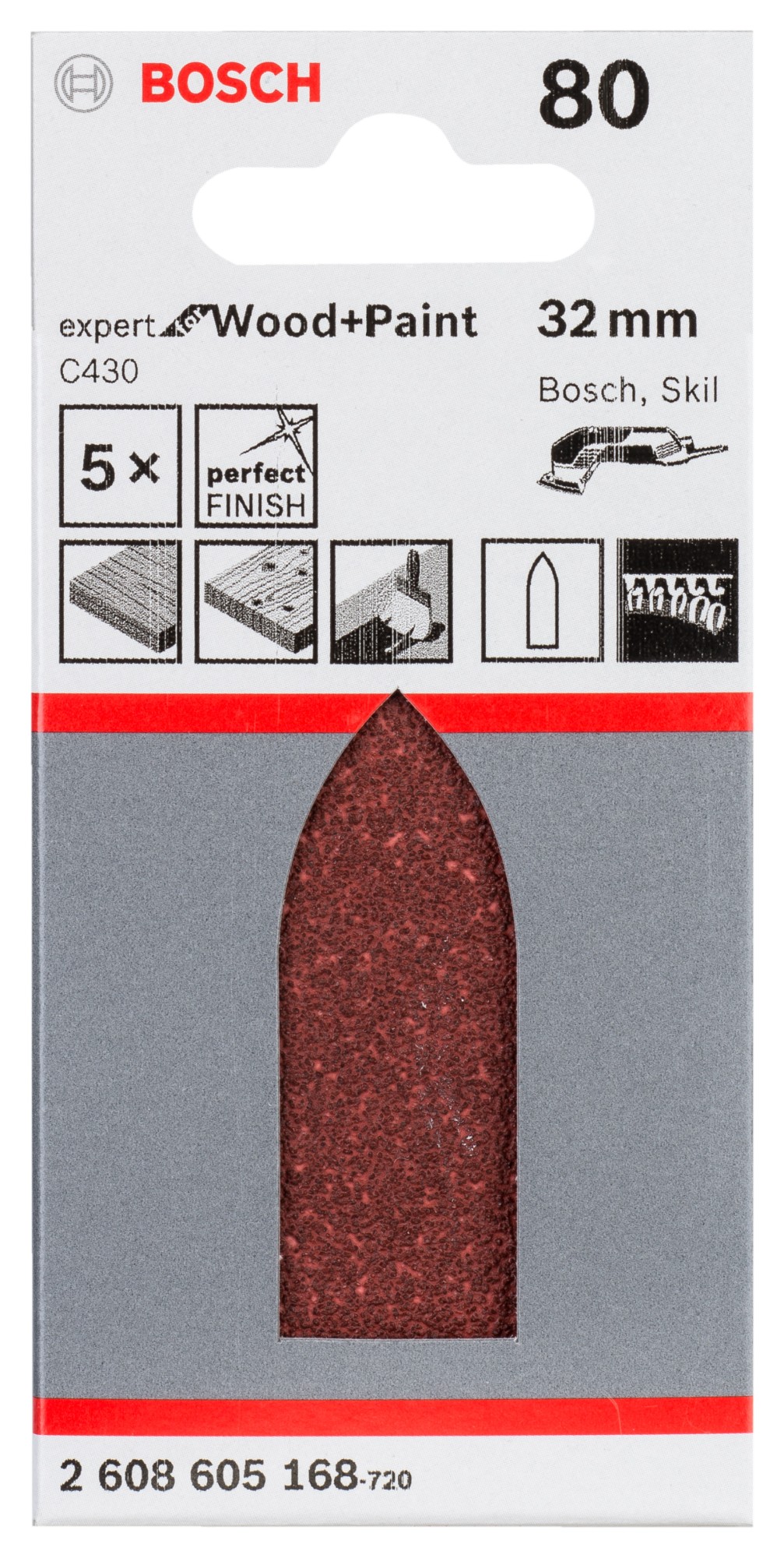 Hoja de lija C430, paquete de 5 uds.