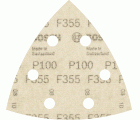 Hoja de lija PRO F355, 93 mm, G100, 5 unidades
