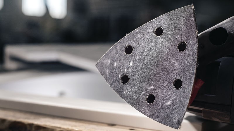 Hoja de lija PRO F355, 93 mm, G180, 5 unidades