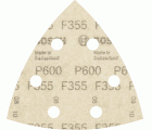 Hoja de lija PRO F355, 93 mm, G600, 5 unidades