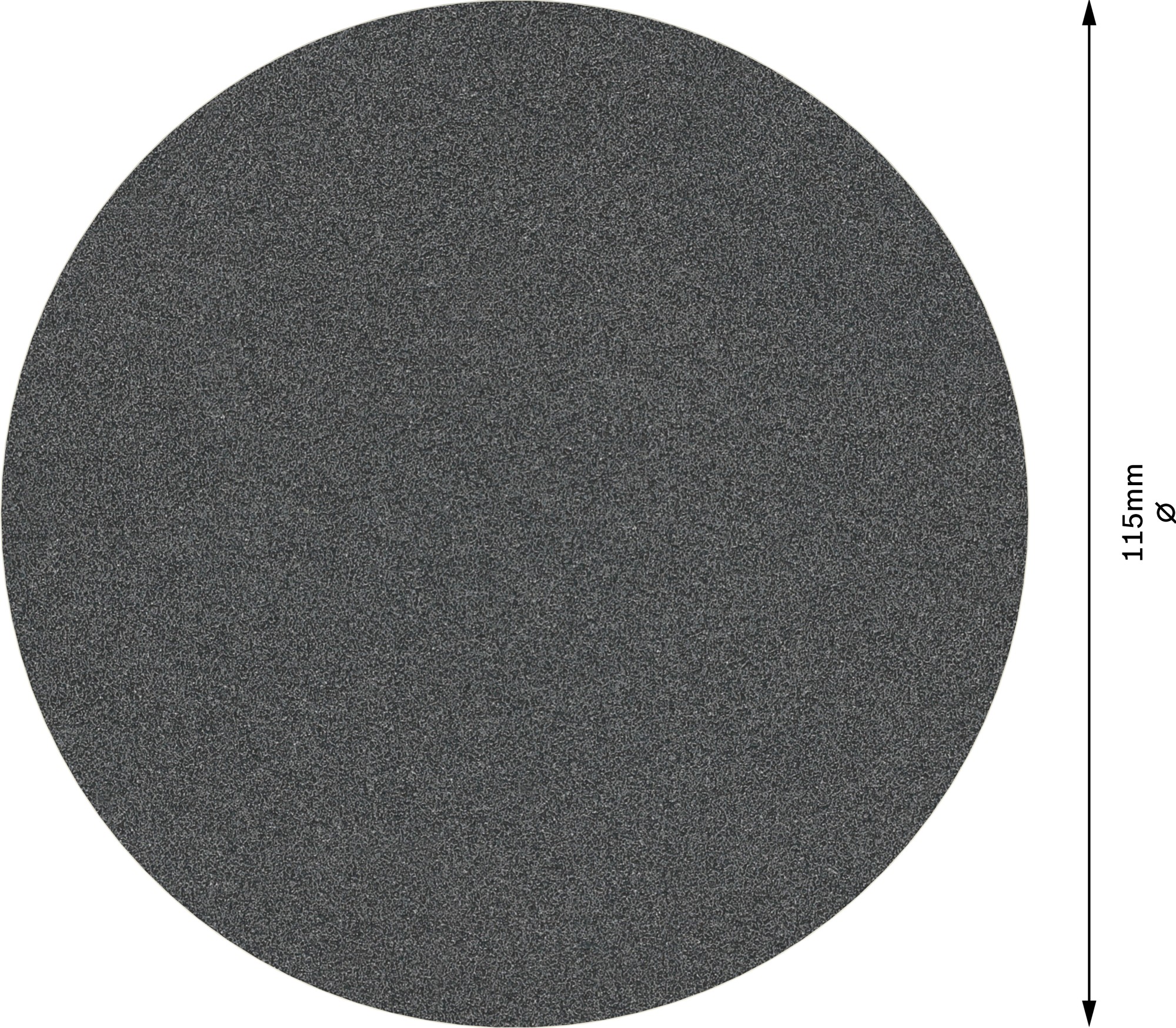 Disco de lija PRO F355, 115 mm, G80, 10 unidades