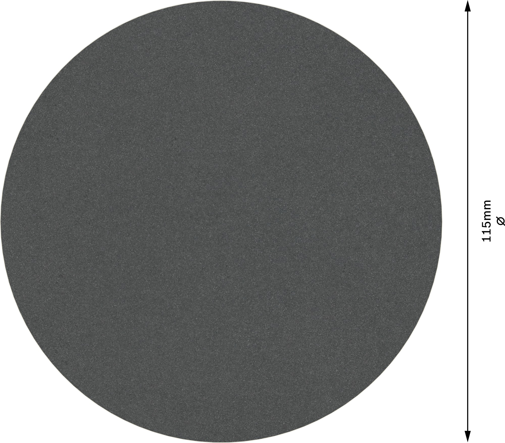 Hoja de lija PRO F355, 115 mm, G320, 10 unidades