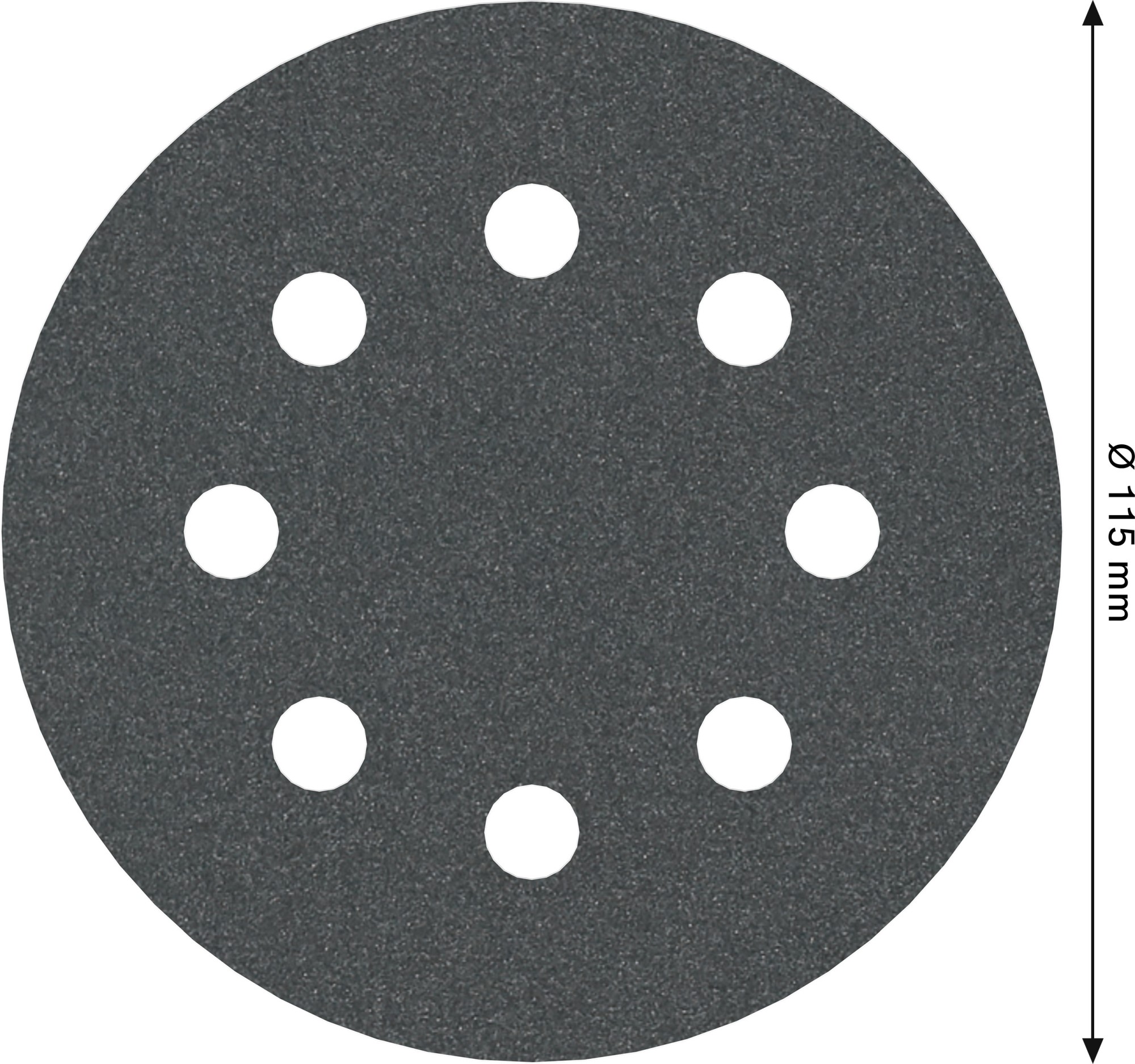 Disco de lija PRO F355, 115 mm, G180, 5 unidades