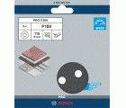 Disco de lija PRO F355, 115 mm, G180, 5 unidades