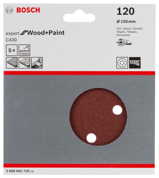 Hoja de lija C430, paquete de 5 uds.