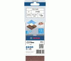Banda de lija PRO X440, 65 x 410 mm, G100, 3 unidades