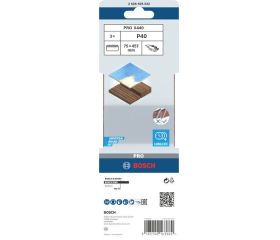 Banda de lija PRO X440, 75 x 457 mm, G40, 3 unidades