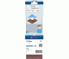 Banda de lija PRO X440, 75 x 533 mm, G60, G80, G100, 3 unidades